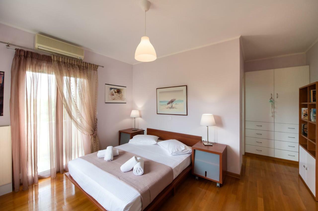 Violet Luxury Villa Kalligoni Exterior photo